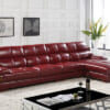 Sofa Da Thật Nhập Khẩu Cao Cấp Kiểu Hiện Đại DT1910
