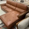 Bộ Ghế Sofa Da Siêu Cấp Chân Gỗ Góc Phải SC1905
