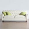 Sofa Văng Đơn Nỉ Tân Cổ Điển VN06